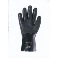 Ansell Edmont 204860 Ansell Petroflex PVC Fully Coated Glove Jersey Lined With 14" Gauntlet Cuff Size Large