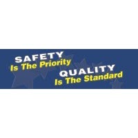 Safety Banners Accuform MBR866 "Safety is the Priority Quality is the Standard" Safety Banner: 8' x 28"