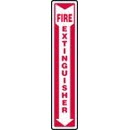 Fire Safety Signs Fire Extinguisher Signs Accuform MFXG918VP Safety Signs 24\" x 4\"