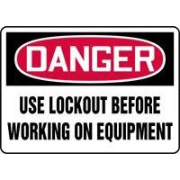 Lockout/Tagout Signs