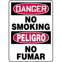 Prohibido Fumar Sign - Plastic