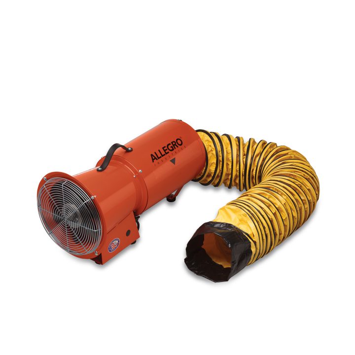 Allegro 9514-25 8\" AC Axial Blower and Canister