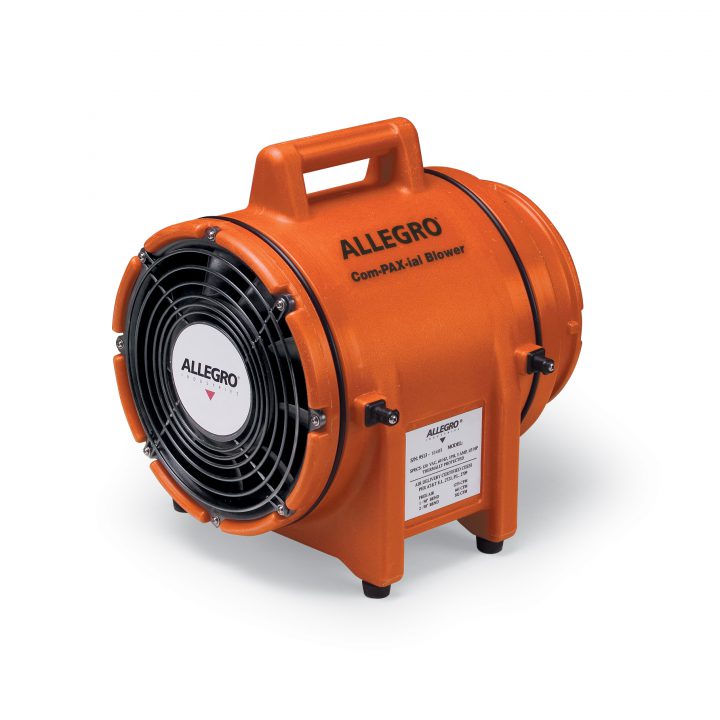 Allegro Industries 9536 8" DC Plastic Com-PAX-ial Blower