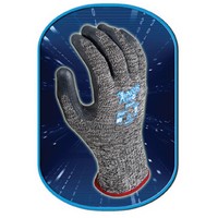 SHOWA Best Glove 230-10 SHOWA Best Glove Size 10 Gray Aegis HP54 10 Gauge Seamless Knit High Performance Poly Ethylene (HPPE), N