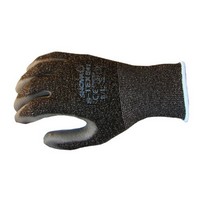 SHOWA Best Glove STEX541L-08 SHOWA Best Glove Size 8 SHOWA S-TEX Lightweight Cut Resistant Black Polyurethane Palm And Fingertip