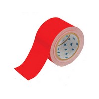 Brady USA 104343 Brady 3" X 100' Red Polyester ToughStripe Floor Tape