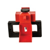 Brady USA 65329 Brady Red Polypropylene And Glass Filled Impact-Modified Oversized Breaker Lockout