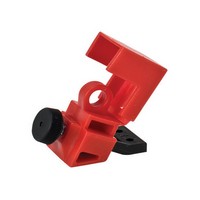 Brady USA 65396 Brady Red Polypropylene And Impact Modified Nylon 120/277 Volt Clamp-On Breaker Lockout