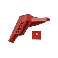 Brady USA 65666 Brady Small Red Ball Valve Lockout