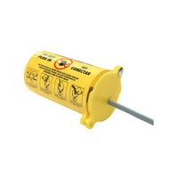 Brady USA PLO23 Brady 3" X 5 1/2" Yellow Thermoplastic 3-In-1 Plug Lockout With 2 Sliding Top Lids