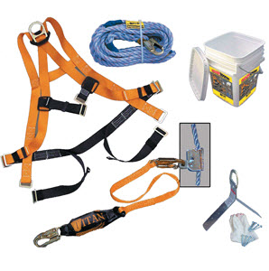 MILLER Ready Roofer Kit: 50' Lifeline