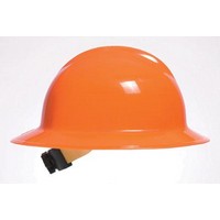 Bullard 33ORR Bullard Orange Classic Model C33 Full Brim Hardhat WIth 6 Point Ratchet Suspension