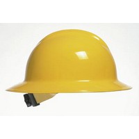 Bullard 33YLR Bullard Yellow Classic Model C33 Full Brim Hardhat WIth 6 Point Ratchet Suspension