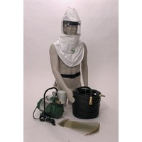 Bullard CC20SYS Bullard CC20 Airline Respirator System Includes CC20TIC35 Respirator Assembly, EDP10 Pump And V20100ST Air Suppl