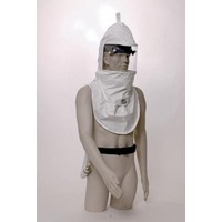 Bullard CC20TIC30 Bullard CC20TICN Hood Constant Flow Respirator With Inner Bib, 20RT Headband, V30 Breathing Tube With