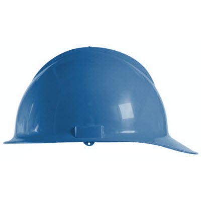 Bullard C30KBR Classic Series Kentucky Blue HDPE Flex-Gear 6 Point Ratcheting Suspension Cap Style Hardhat