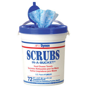Dymon 42272 Scrubs In A Bucket Hand Cleaner Towels 72 Count 1 
