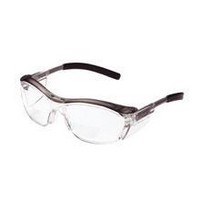 3M (formerly Aearo) 11434-00000 3M Nuvo Readers 1.5 Diopter Safety Glasses With Gray Frame, Clear Polycarbonate Anti-Fog Lens An
