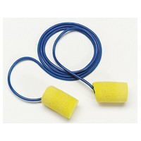 3M (formerly Aearo) 311-1106 3M Single Use E-A-R Classic Small Cylinder Shaped PVC And Foam Corded Earplugs (1 Pair Per Poly Bag
