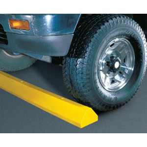 CHECKERS CS6S-H-Y LotBlocks 6\' Yellow Plastic Car Parking Stop