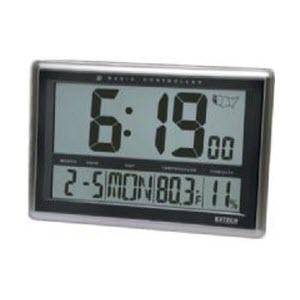 EXTECH CTH10 Radio Controlled Wall-Mount/Tabletop Clock Hygro/Thermometer