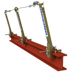 DBI/SALA 7400047 Capital Safety DBI-SALA SecuraSpan Stanchion And I-Beam Base For I-Beam Horizontal Lifeline System