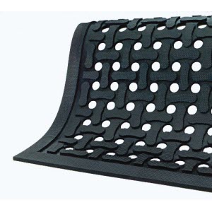 The Andersen Company Comfort Flow 3/8\" 3\' x 5\' Anti-Fatigue Mat