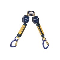 DBI/SALA 3101275 DBI/SALA Nano-Lok Twin Leg Self Retracting Lifeline With Quick Connector Anchorage Connection And Two Aluminum