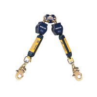 DBI/SALA 3101278 DBI/SALA Nano-Lok Twin Leg Self Retracting Lifeline With Quick Connector Anchorage Connection And Two Steel Swi