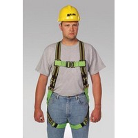 Honeywell E650QC-7/UGN Miller Universal Green DuraFlex Ultra Harness With Quick Connect, Comfort Touch Back D-Ring Pad And Belt