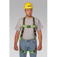 Honeywell E650DQC/UBL Miller Universal Blue Polyester And Dacron DuraFlex Ultra Full Body Harness With Sliding Back D-Ring