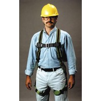 Honeywell E650/UGN Miller Universal Green DuraFlex Full Body Harness With Friction Shoulder Strap Buckles and Mating Buckle Leg