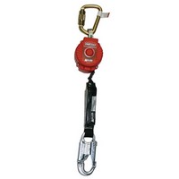 Honeywell MFL-1/6FT Miller TurboLite Personal Fall Limiter With Steel Twist-Lock Carabiner Unit Connector And Locking Snap Hook