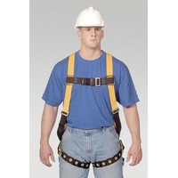 Honeywell TF4500/UAK Miller Universal Titan T-Flex Stretchable Polyester Full Body Harness With Sliding Back D-Ring, Tongue