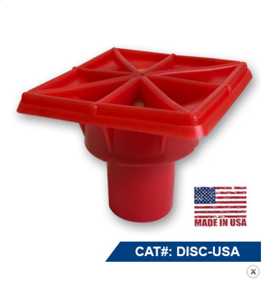 Deslauriers DISC-10-USA Rebar Cap #3-#7