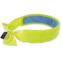 Ergodyne 12566 Ergodyne Chill-Its Hi-Vis Lime 6700CT Evaporative Cooling Bandana With Cooling Towel