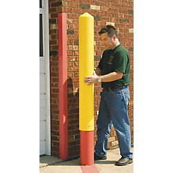Eagle Manufacturing Company 1736 6IN BUMPER POST SLEEVE SMOOTH SIDED YELLOW