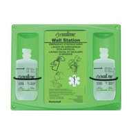 Honeywell 32-000465-0000 Fend-all 16 Ounce Dual Bottle Sterile Saline Eyewash Wall Station