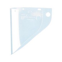 Honeywell 4199CL Fibre-Metal Model 4199 9 3/4\" X 19\" X .060\" Clear Propionate Molded Extended View Faceshield Window