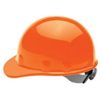 Honeywell E2RW46A009 Fibre-Metal Hi-Viz Orange SUPEREIGHT High-Visibility Class E, G Or C Class I Thermoplastic Hard Cap With 3-