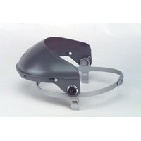 Honeywell F5400 Fibre-Metal Model F400 Noryl Cap Mount Adapter With 4" Crown Ratchet Headband And Speedy Mounting Loop