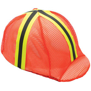 FIBRE-METAL FMHVCCSGOE SuperEight Hi-Viz Orange Mesh Hard Hat Cover