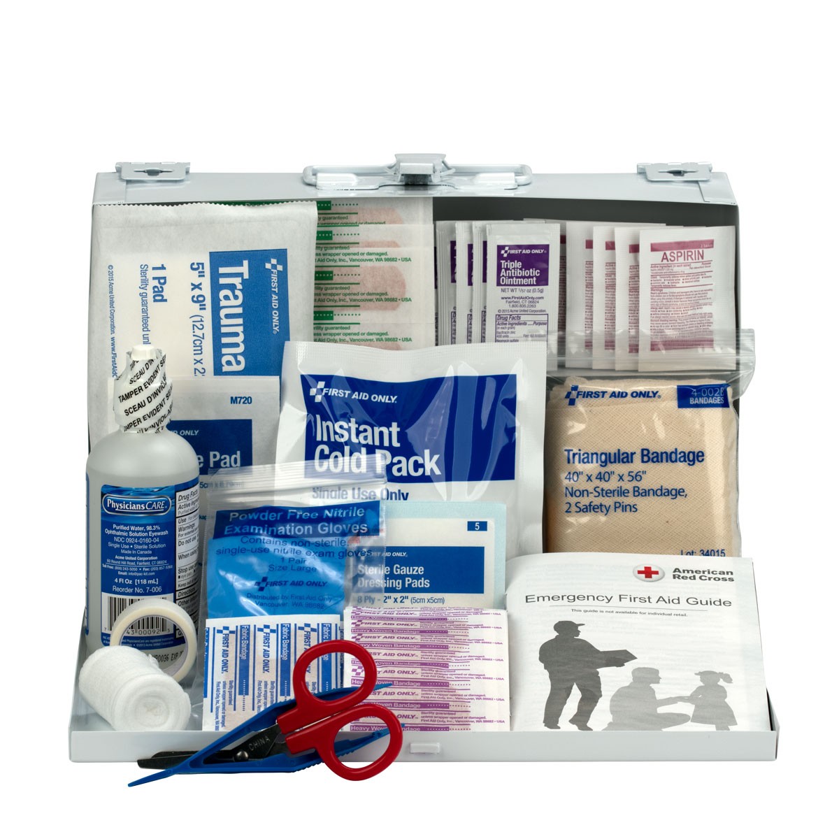 First Aid Only by Acme United Corporation 224-U/FAO 25 Person First Aid Kit