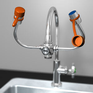 Guardian G1101 EyeSafe-X Faucet-Mounted Eyewash