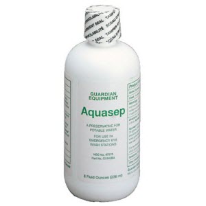 Guardian G1540BA 8 oz. Aquacep Bacteriostatic Additive: Case of 4 Bottles