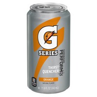 Gatorade 00902 Gatorade 11.6 Ounce Ready To Drink Can Orange Electrolyte Drink (24 Cans Per Case)
