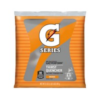 Gatorade 03970 Case of 32 21 oz. Orange 2 1/2 Gallon Yield Instant Powder Drink Mix Packs