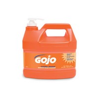 Go-Jo Industries 0945-04 GOJO 1Gallon Bottle Natural* Orange Orange Citrus Scented Lotion Formula Hand Cleaner With Pump Dispens