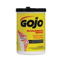 Go-Jo Industries 6396-06 GOJO 72 Count Canister Scrubbing Wipes
