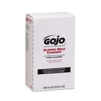 Go-Jo Industries 7282-04 GOJO 2000 ml Refill SUPRO MAX Cherry Scented Hand Cleaner